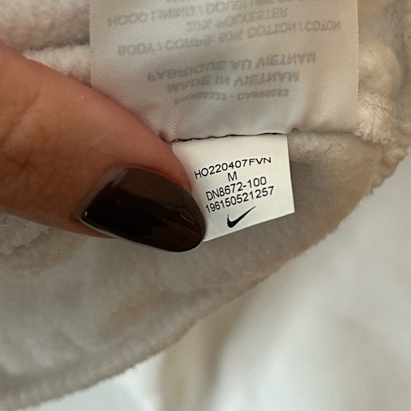 Authentic NBA Nike Philadelphia 76ers Men’s White Hoodie City Edition - Picture 9 of 10